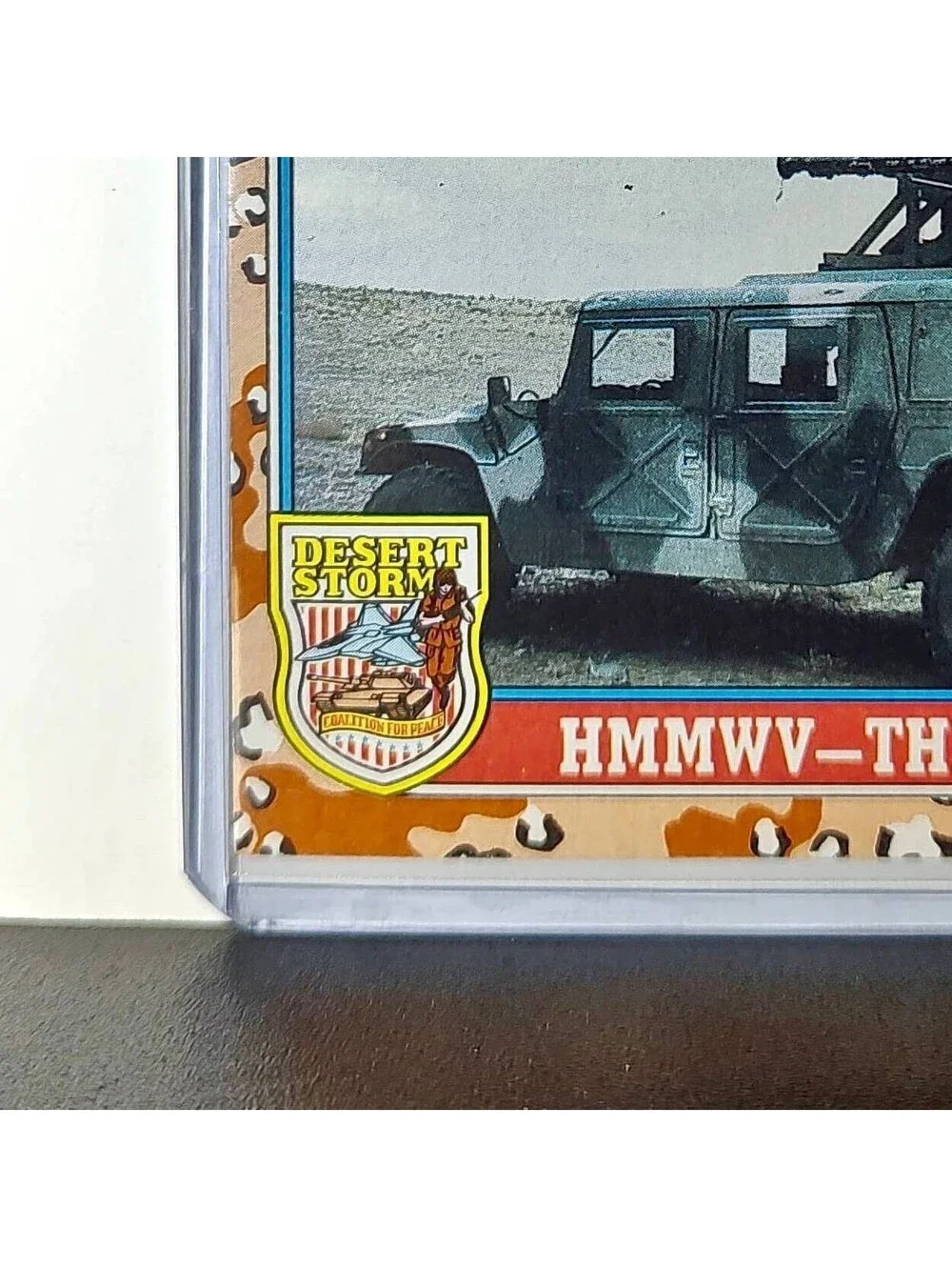 HMMWV – The Hummer 1991 Topps Desert Storm #99 Card